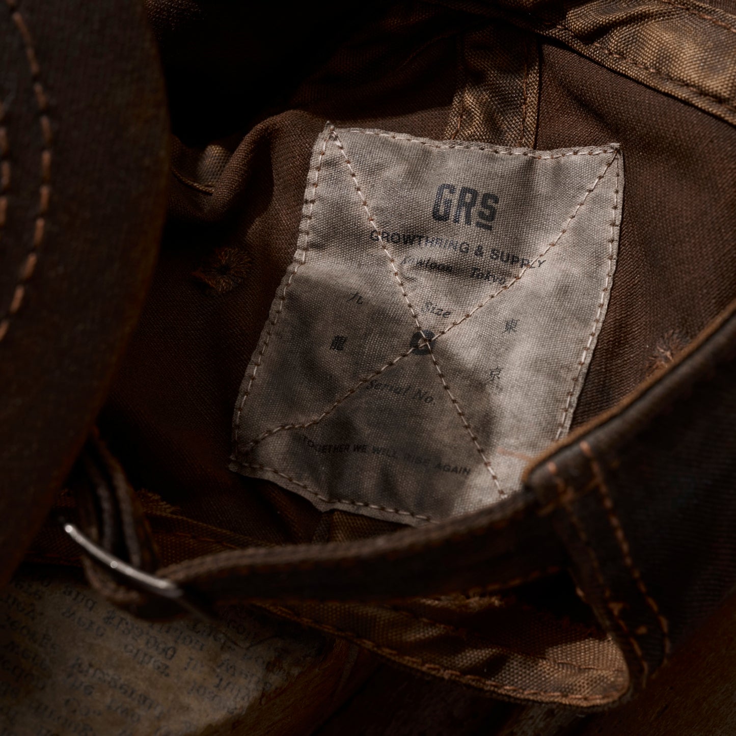Mud Dyeing Hand Quilted “Kowloon City” Cap