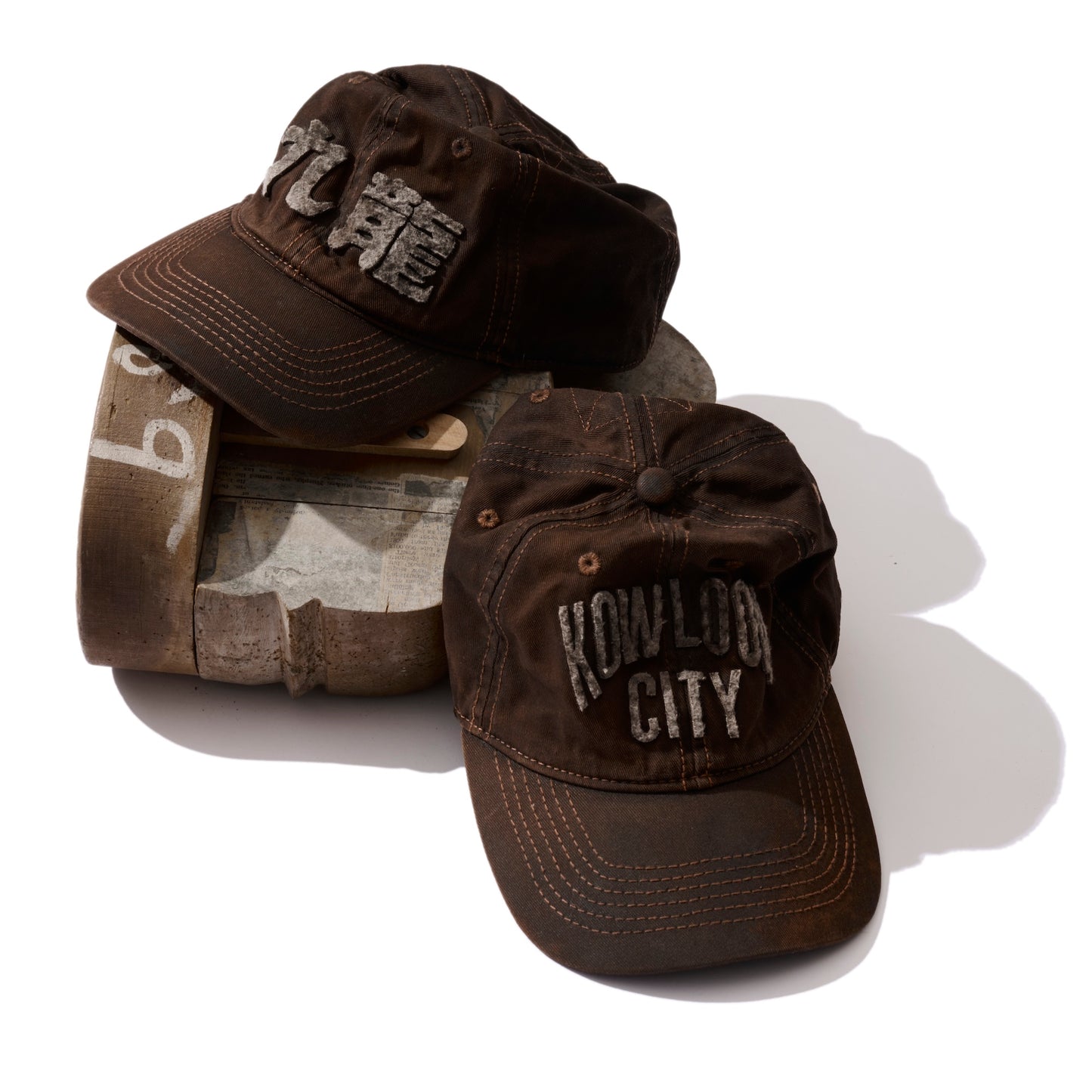 Mud Dyeing Hand Quilted “Kowloon City” Cap