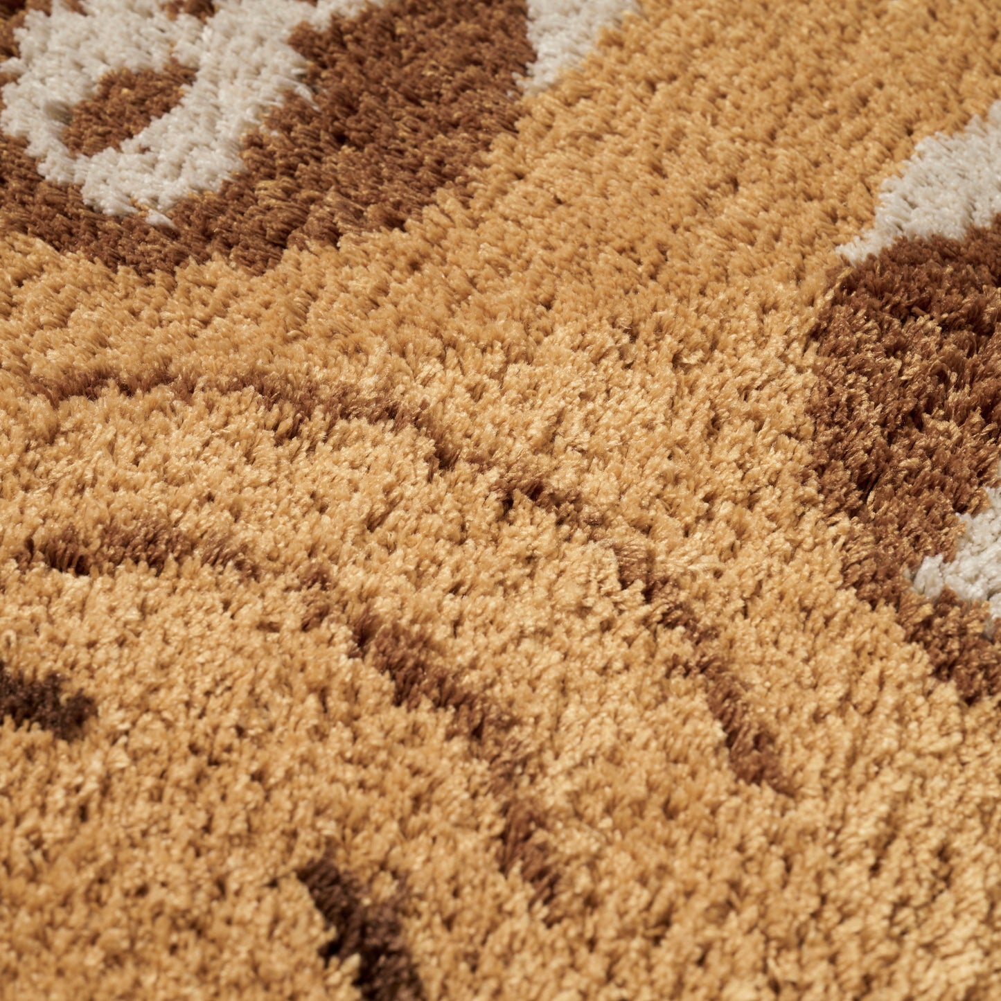 SEPIA BROWN DRAGON DOOR RUG
