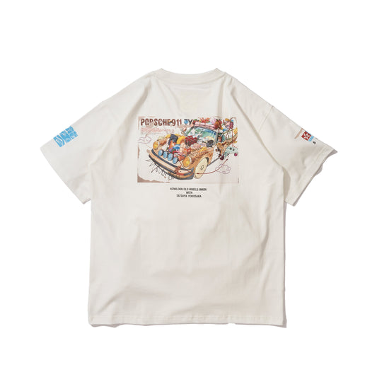 GRS X TATSUYA YOKOSAKA WASHED GRAPHIC TEE