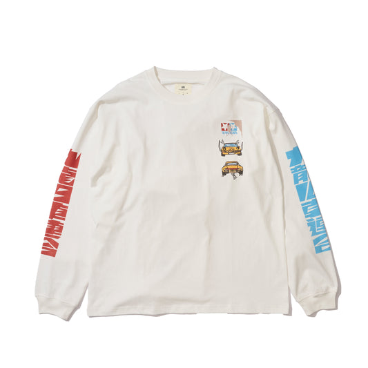 GRS X TATSUYA YOKOSAKA WASHED GRAPHIC LONG SLEEVE TEE