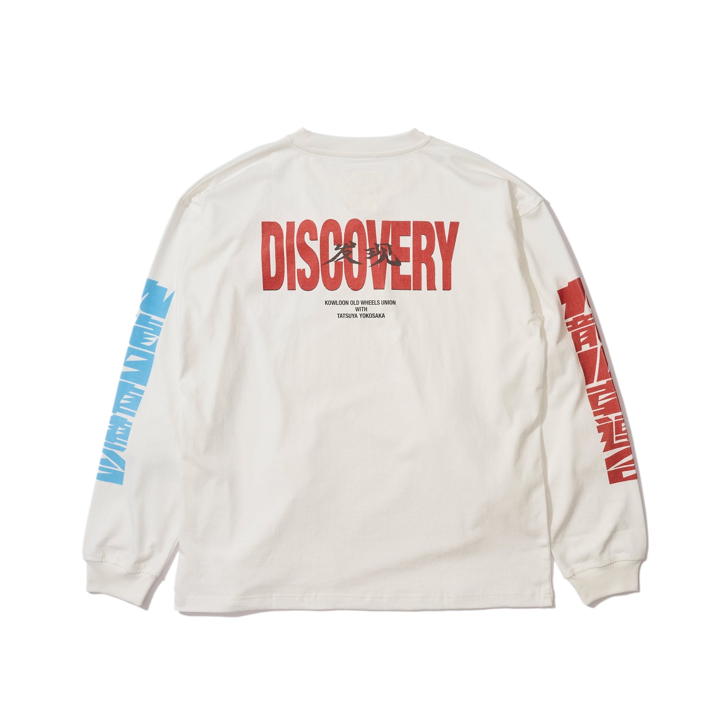 GRS X TATSUYA YOKOSAKA WASHED GRAPHIC LONG SLEEVE TEE