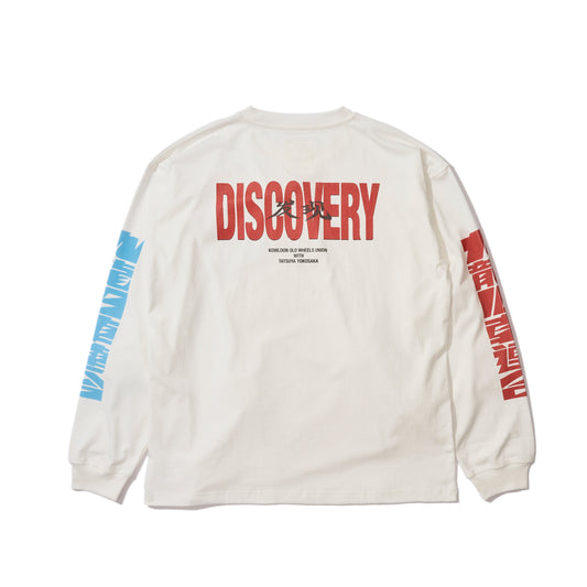 GRS X TATSUYA YOKOSAKA WASHED GRAPHIC LONG SLEEVE TEE