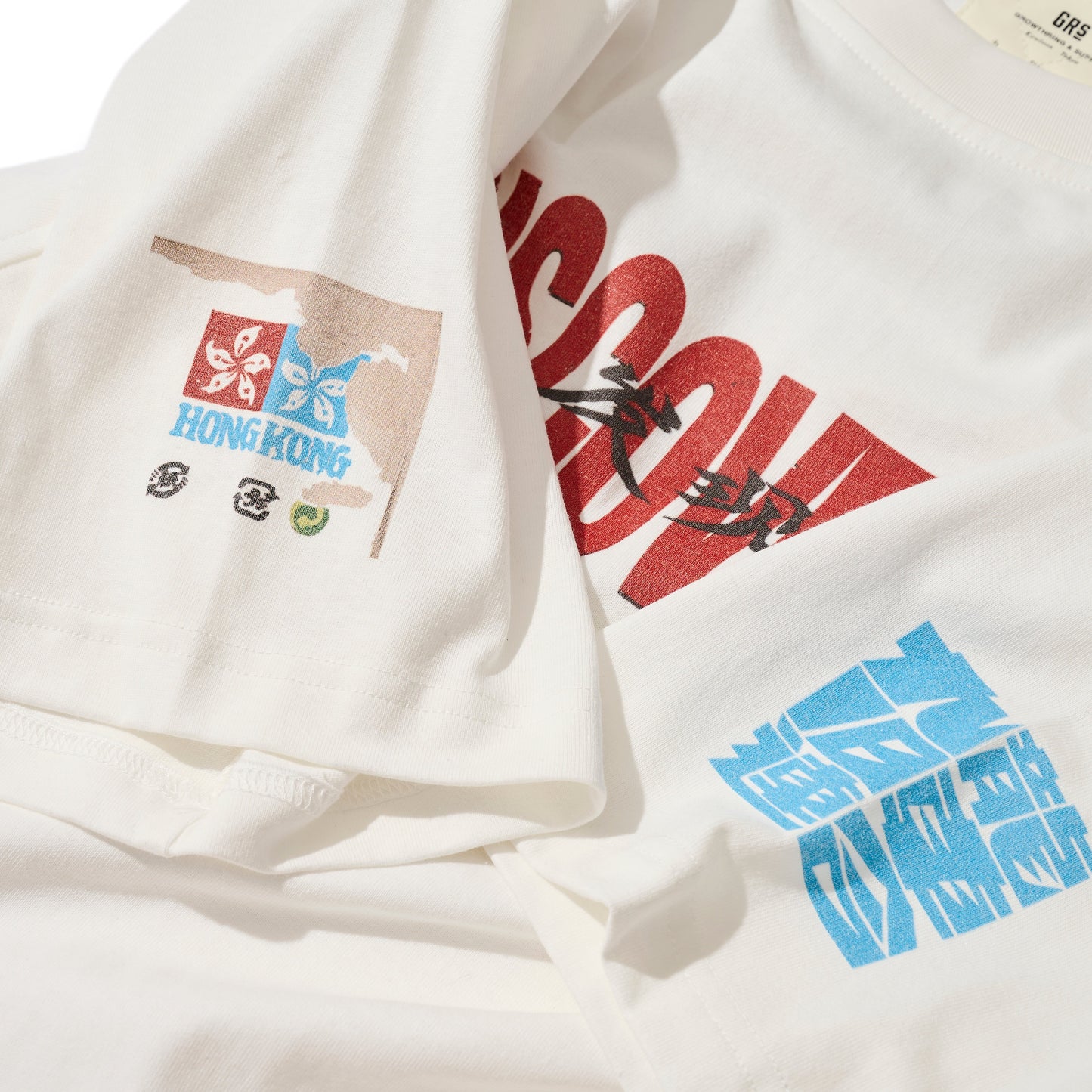 GRS X TATSUYA YOKOSAKA WASHED GRAPHIC TEE