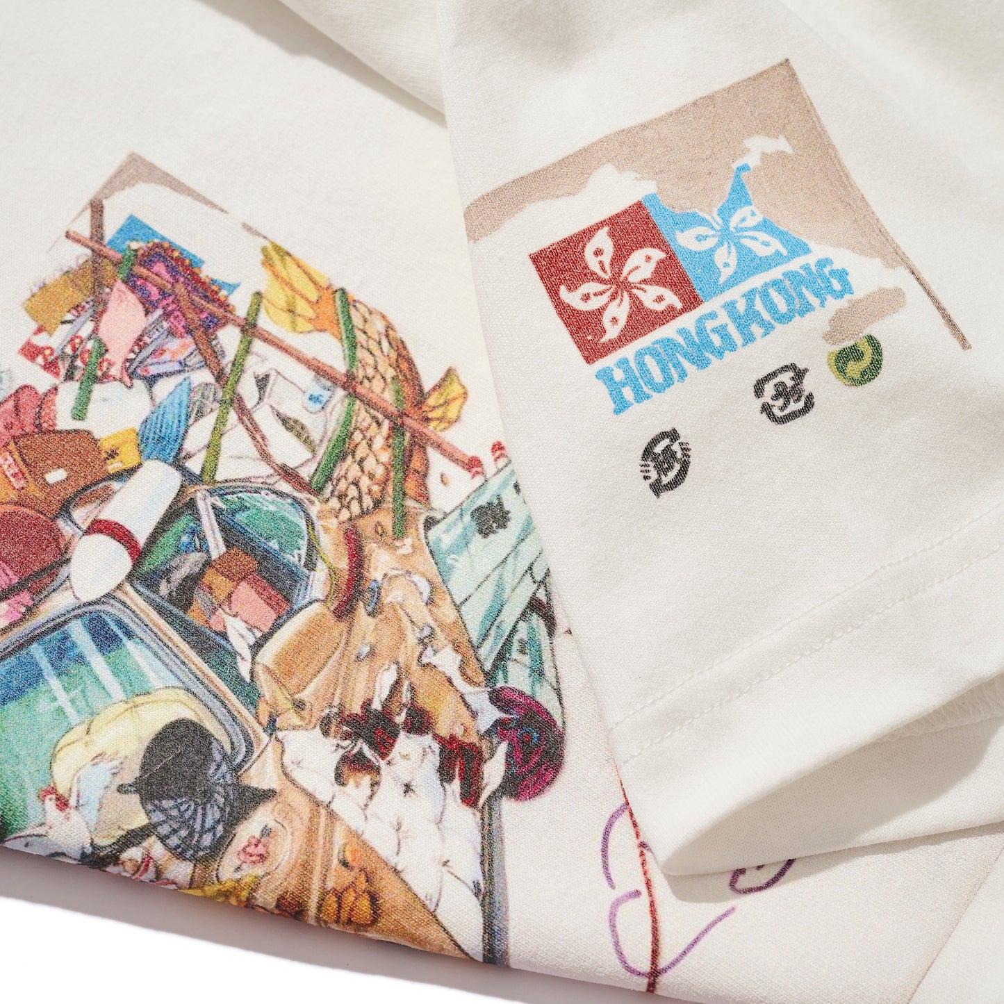 GRS X TATSUYA YOKOSAKA WASHED GRAPHIC TEE