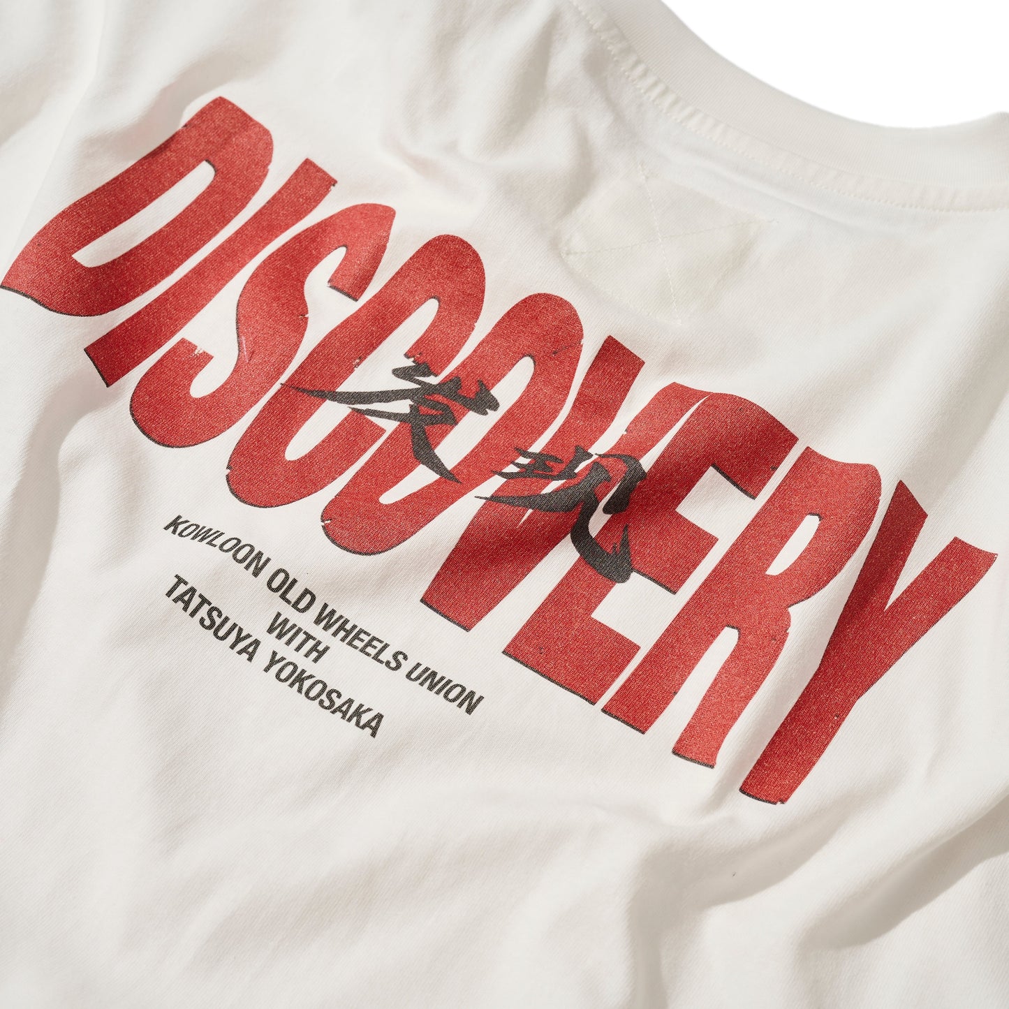 GRS X TATSUYA YOKOSAKA WASHED GRAPHIC LONG SLEEVE TEE