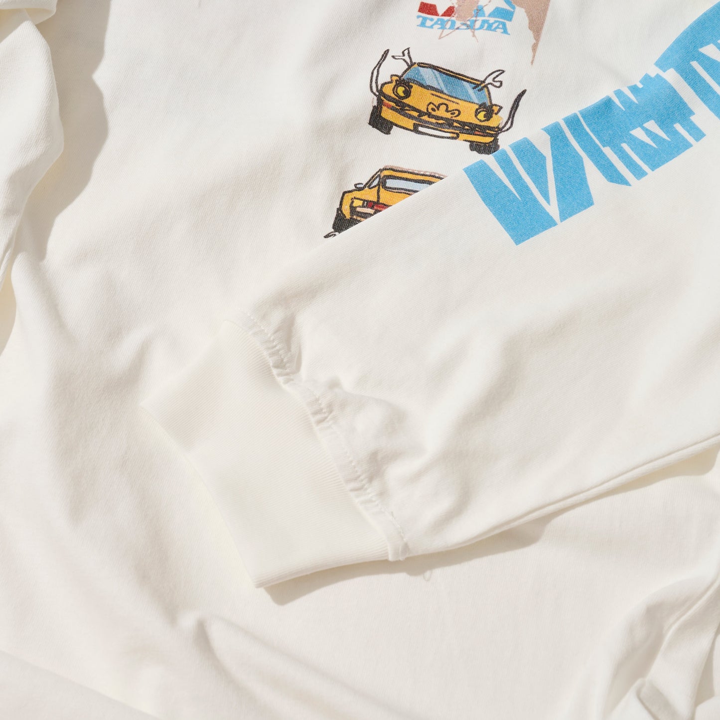 GRS X TATSUYA YOKOSAKA WASHED GRAPHIC LONG SLEEVE TEE