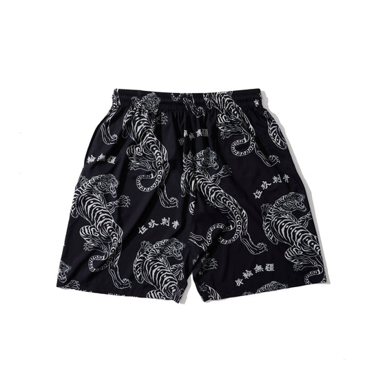 GRS x 59TATTOO OVERPRINT SHORTS / UPHILL TIGER