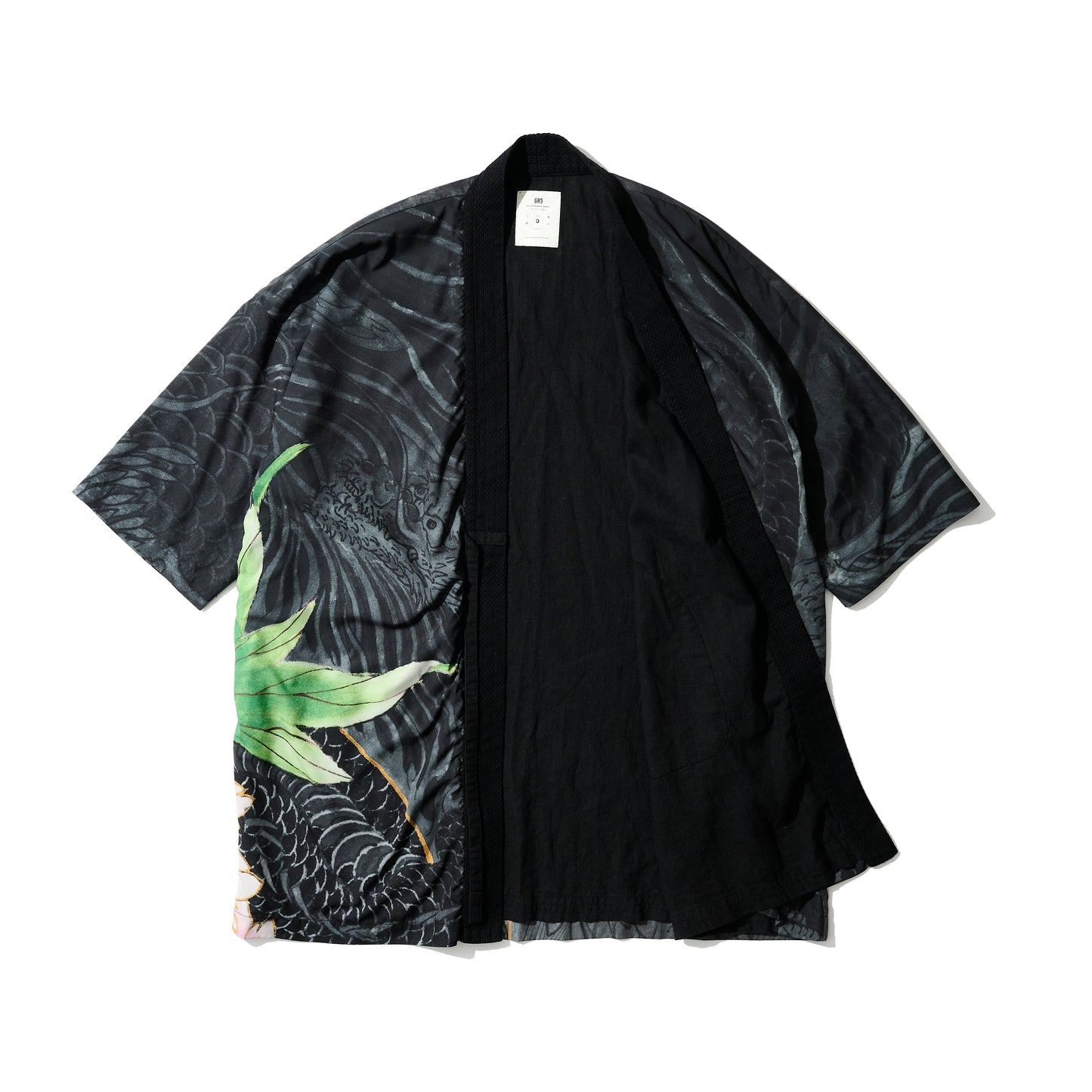 GRS x Kalok Peony & Ryu Overprint Reversible Noragi Jacket