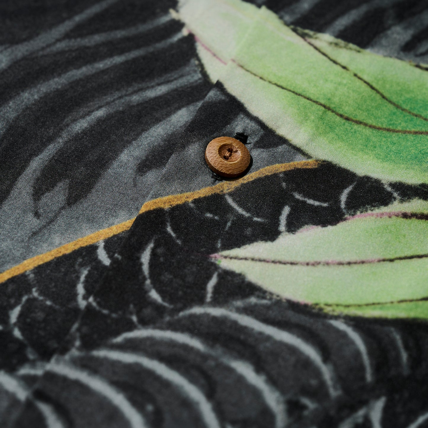 GRS x Kalok Peony & Ryu Overprint Shirt