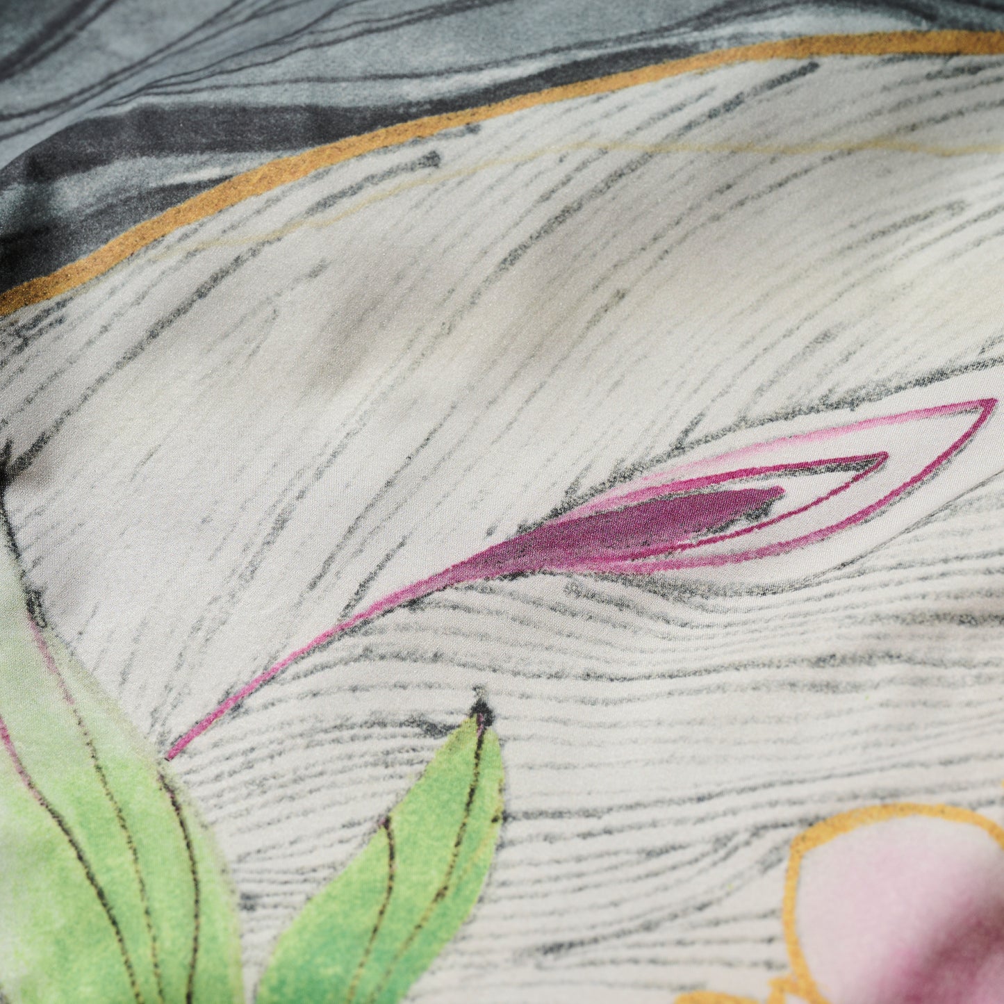 GRS x Kalok Peony & Ryu Overprint Reversible Noragi Jacket