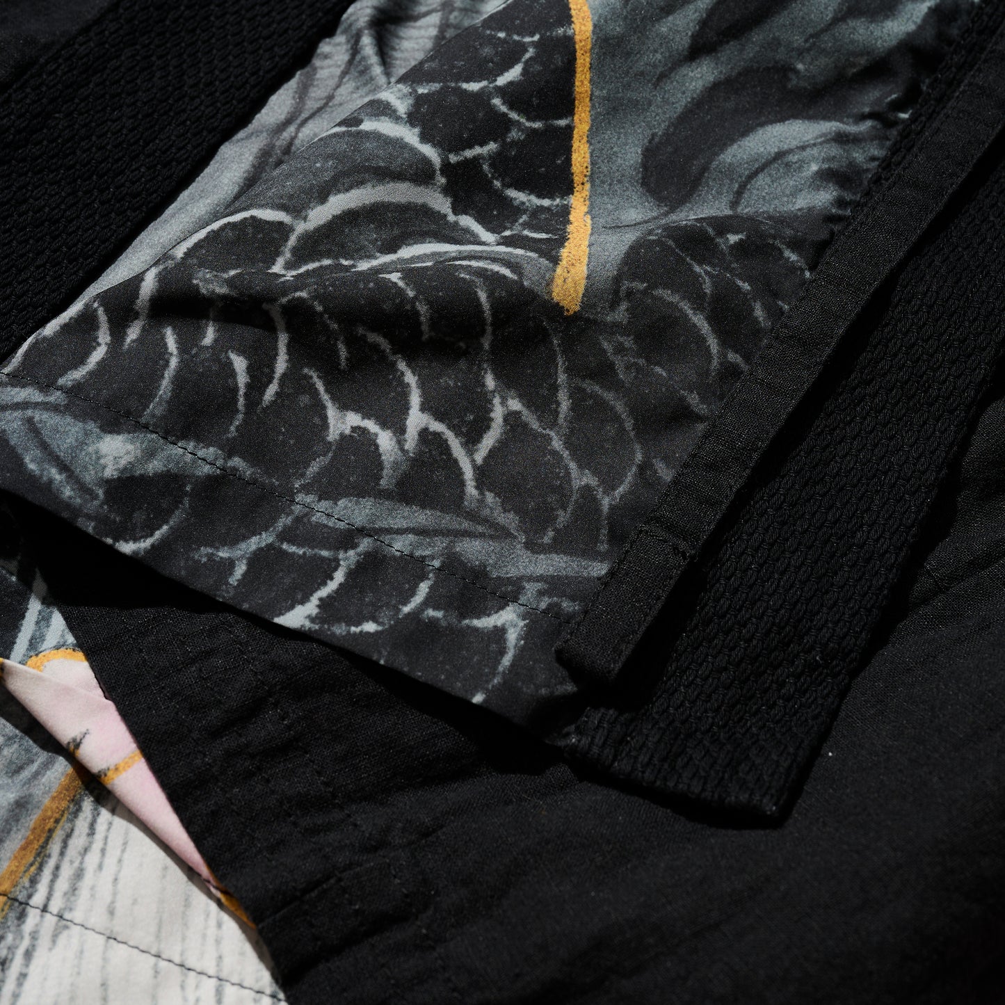 GRS x Kalok Peony & Ryu Overprint Reversible Noragi Jacket
