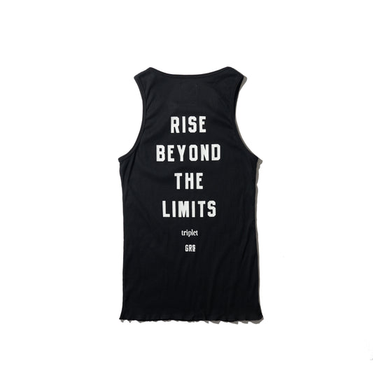 GRS x TRIPLET TANK TOP / BLACK