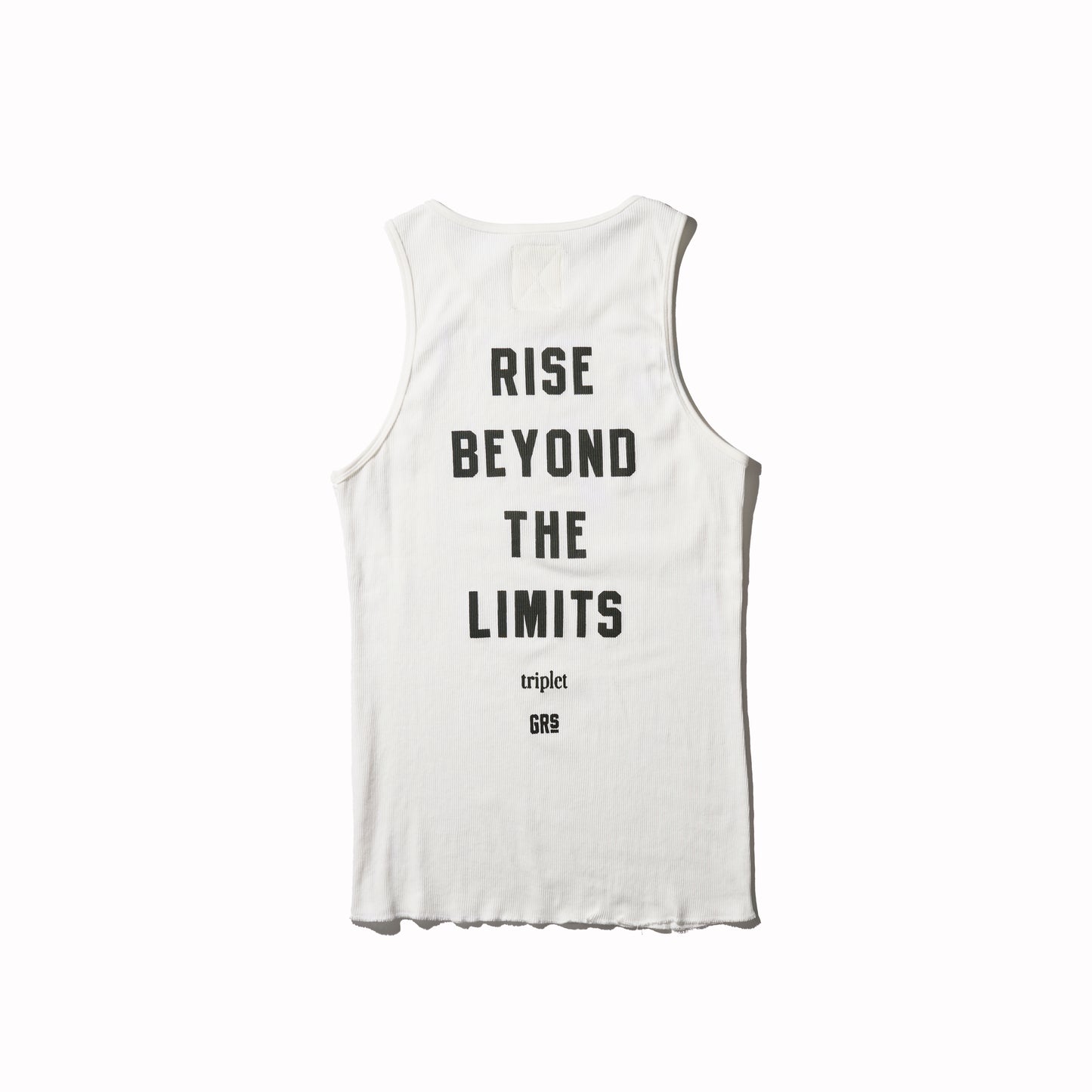 GRS x TRIPLET TANK TOP / WHITE