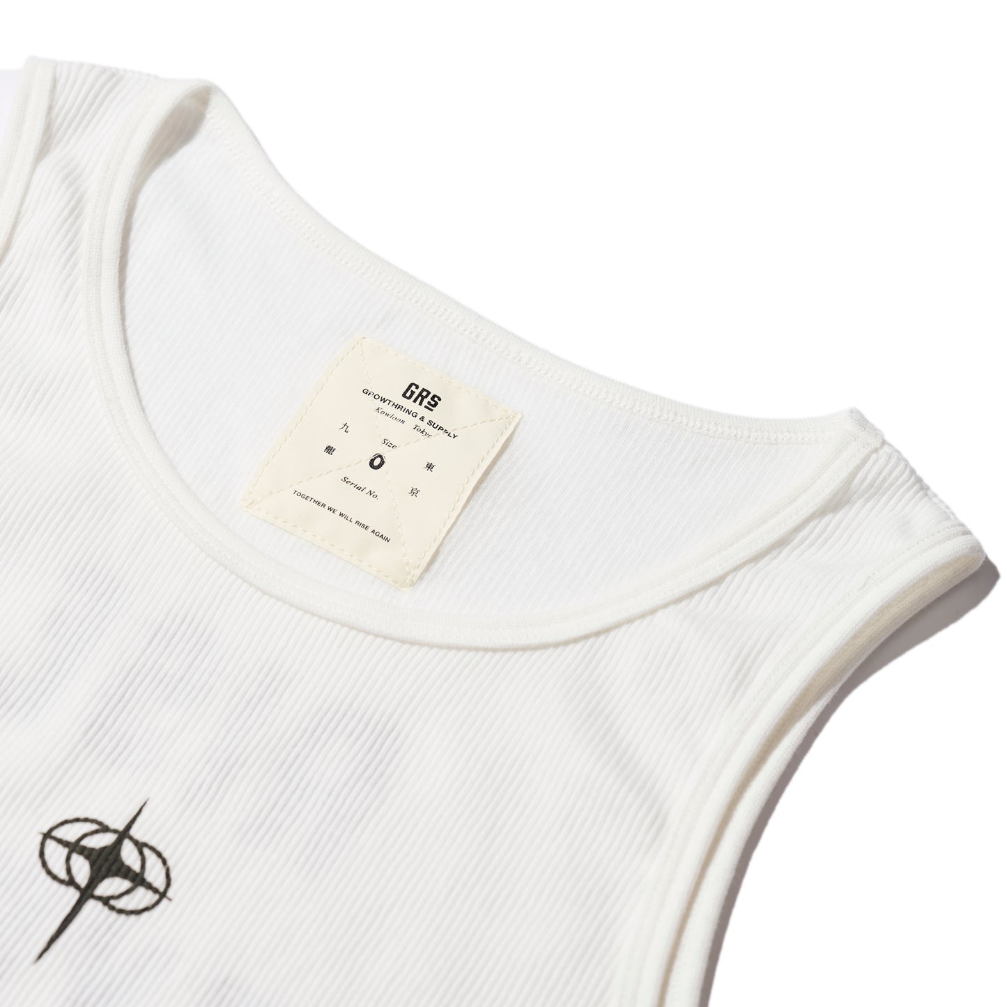 GRS x TRIPLET TANK TOP / WHITE