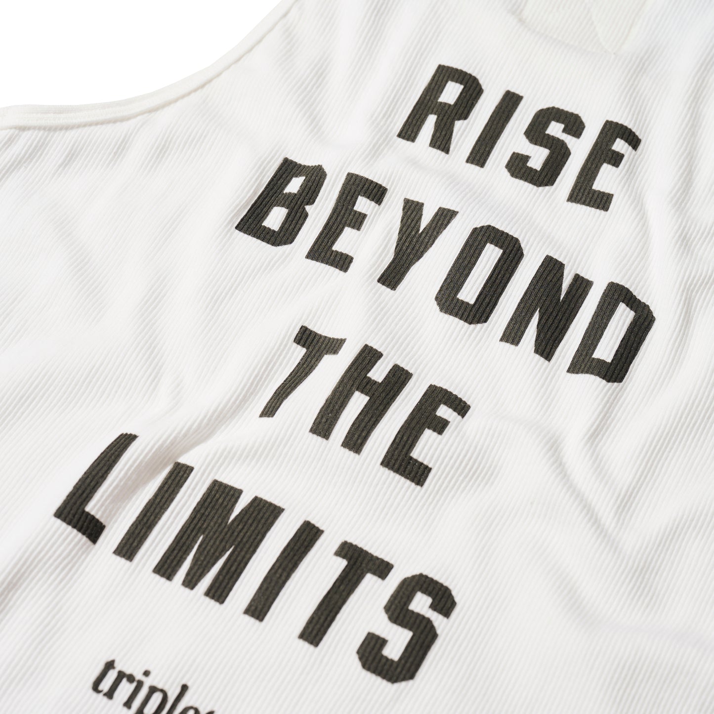 GRS x TRIPLET TANK TOP / WHITE