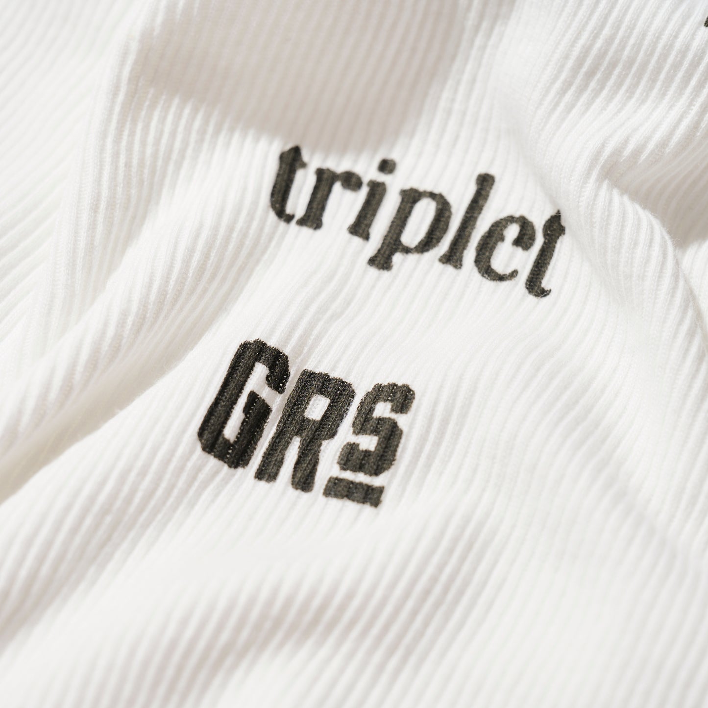 GRS x TRIPLET TANK TOP / WHITE