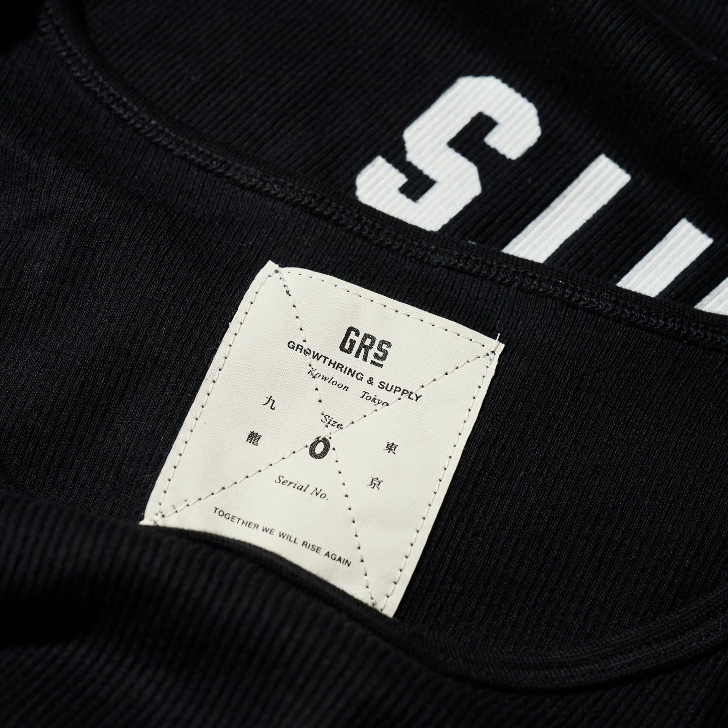 GRS x TRIPLET TANK TOP / BLACK
