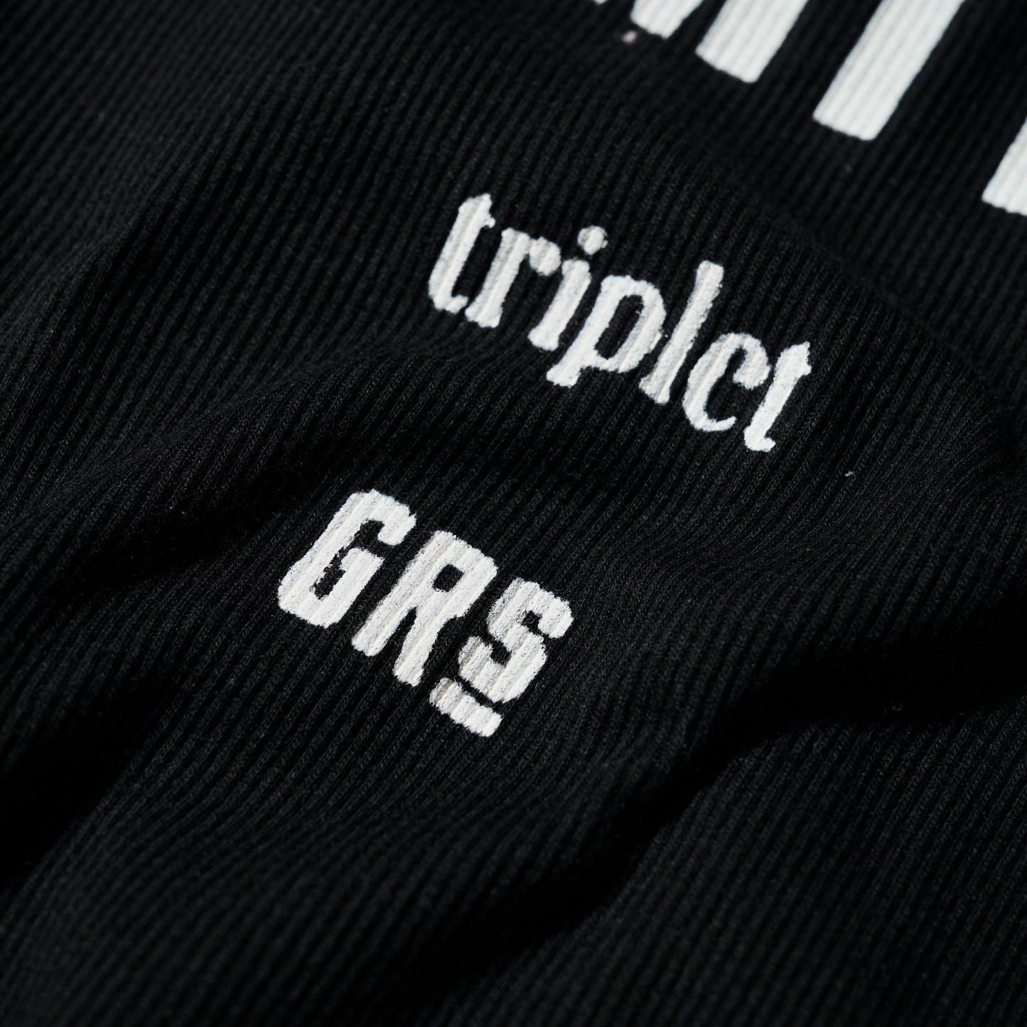 GRS x TRIPLET TANK TOP / BLACK
