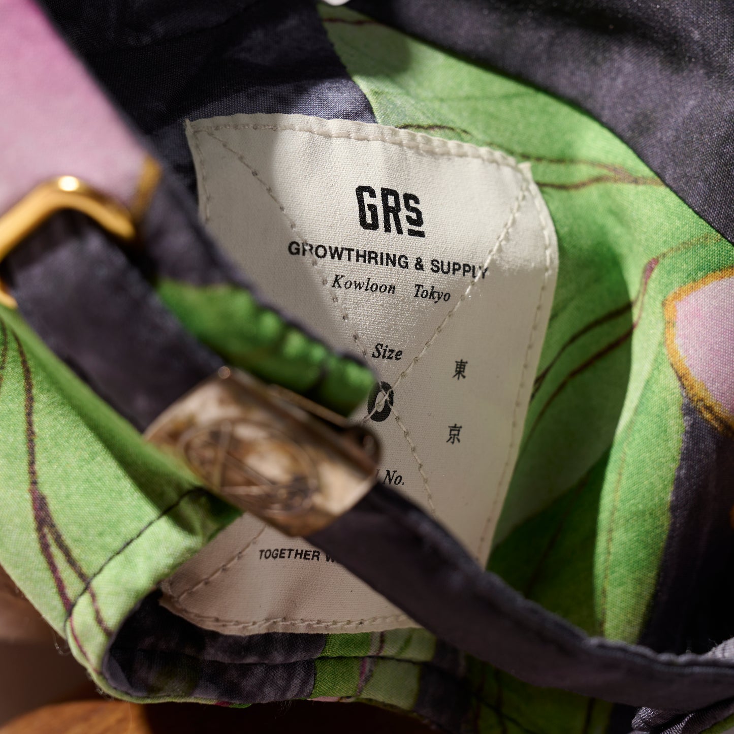 GRS x Kalok Peony & Ryu Overprint Cap