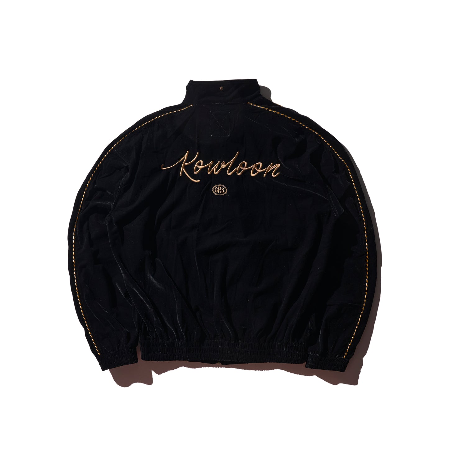Velvet Dragon Tracksuit Set / Black