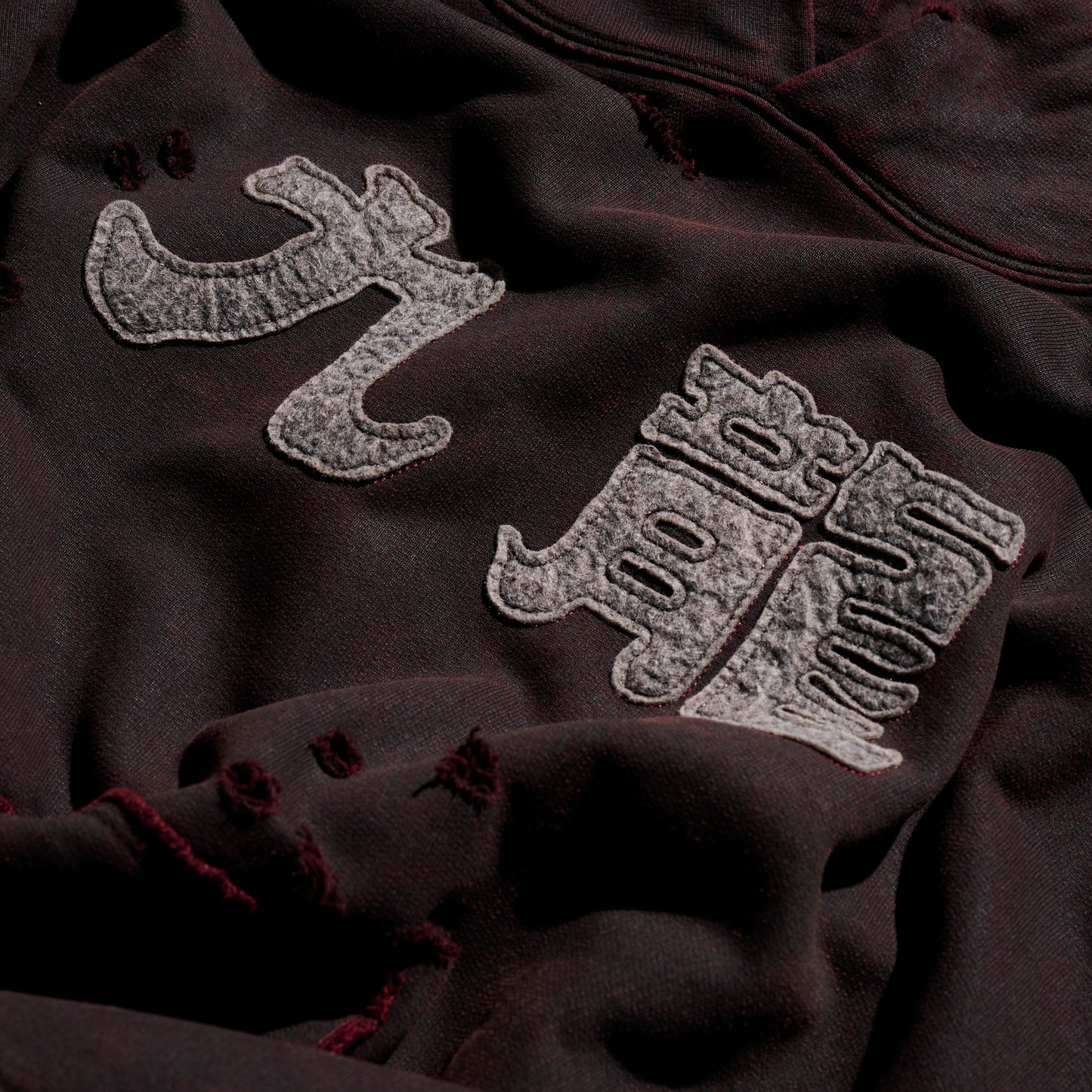 MUD DYEING KOWLOON HEAVYWEIGHT HOODIE