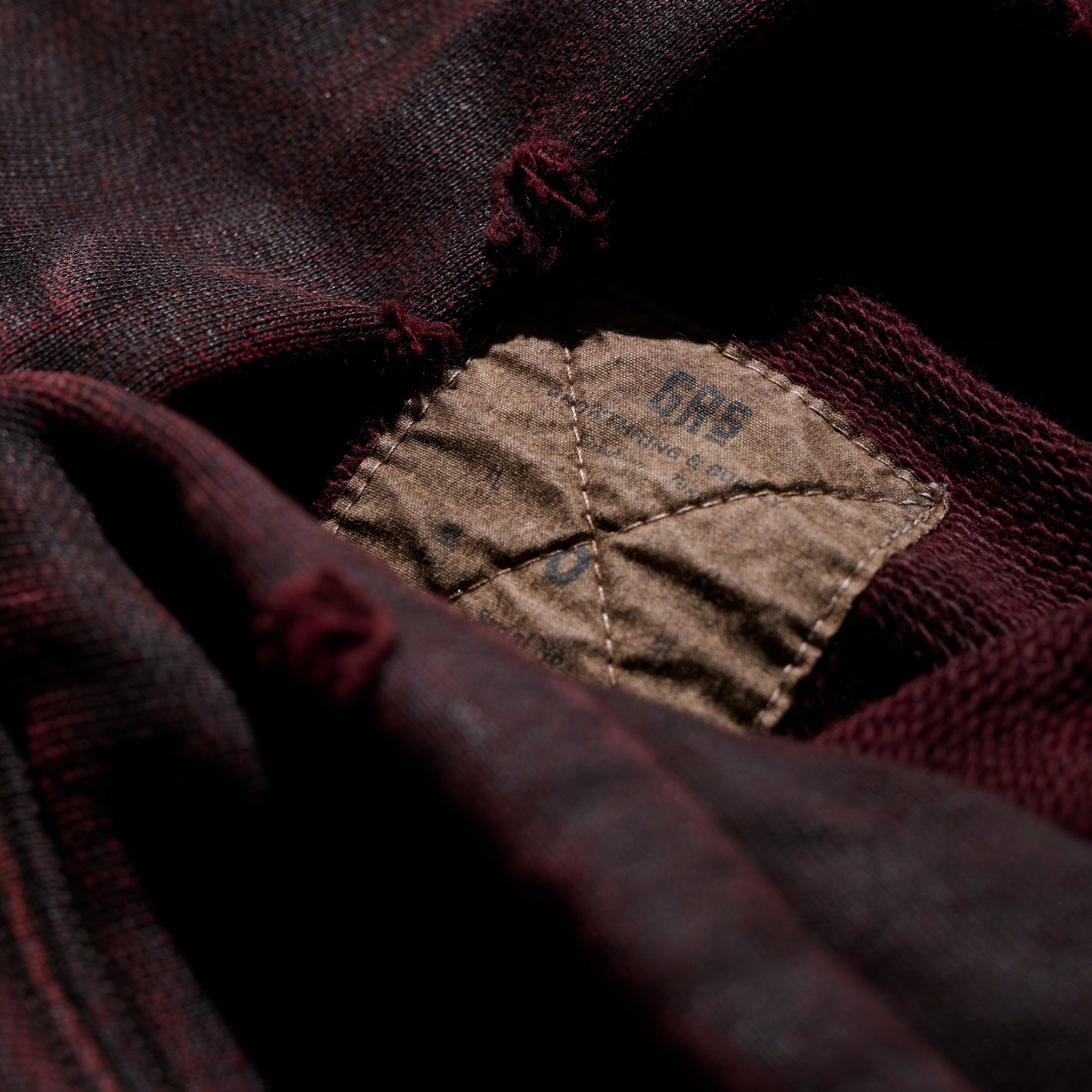 MUD DYEING KOWLOON HEAVYWEIGHT HOODIE