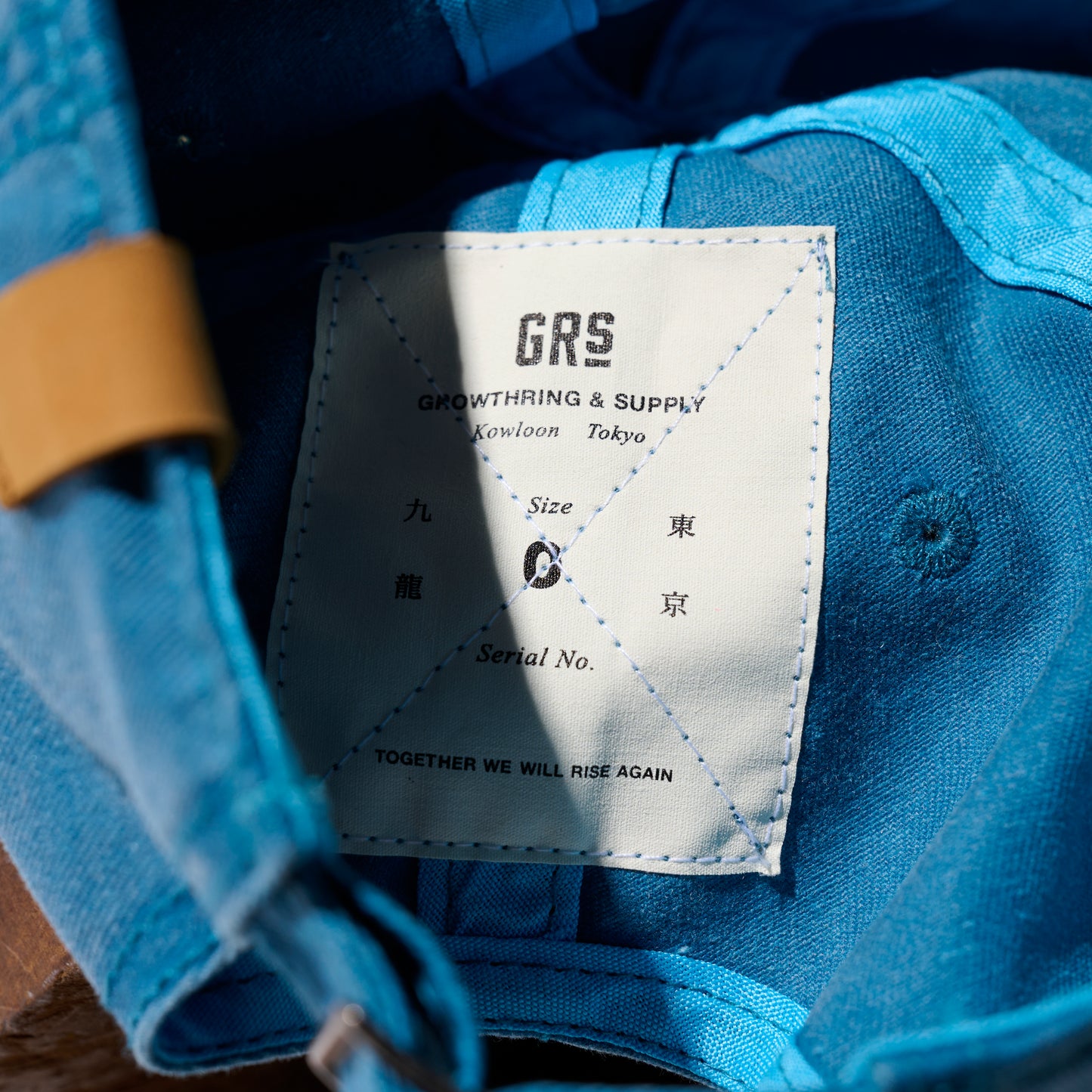GRS x ChargeSpot Quilted “Kowloon” Cap / Turquoise
