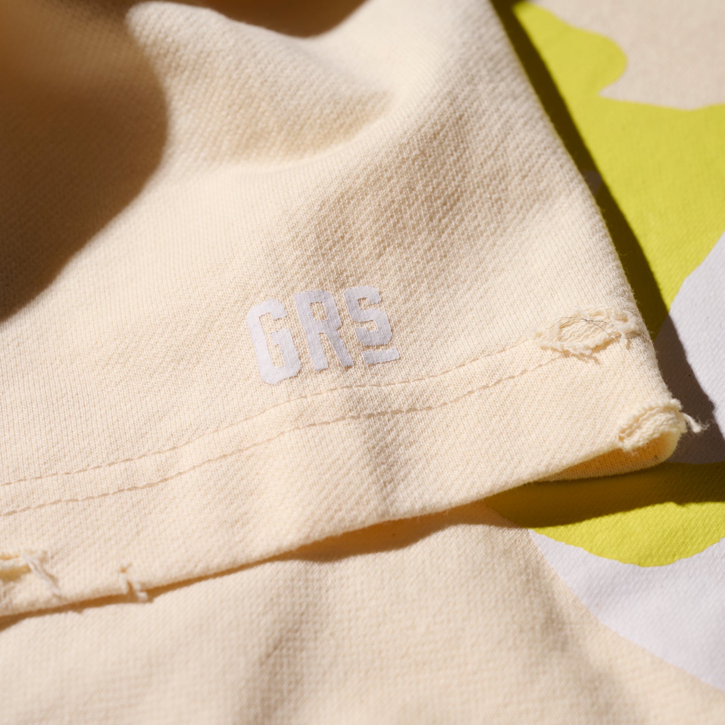 GRS x ChargeSpot Sun Faded “Kowloon” Tee / Ecru