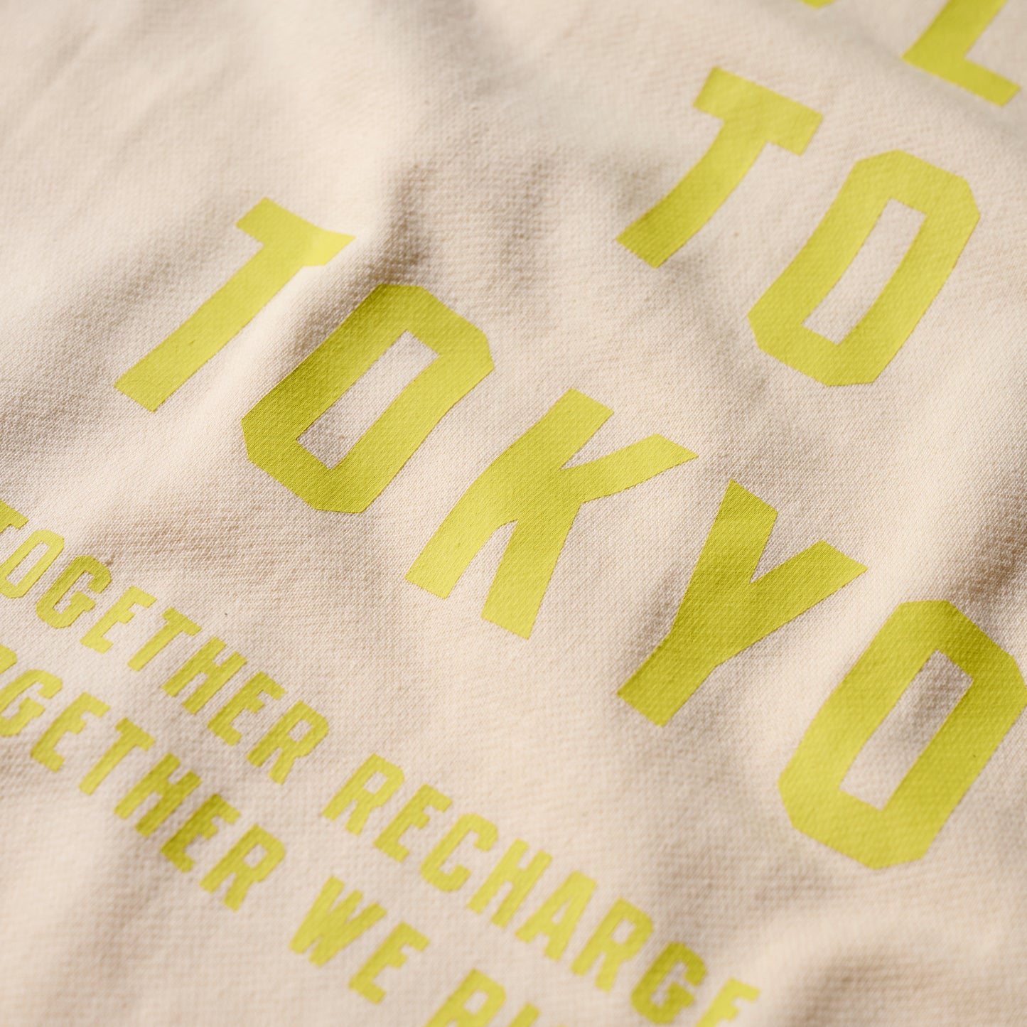 GRS x ChargeSpot Sun Faded “Kowloon” Tee / Ecru