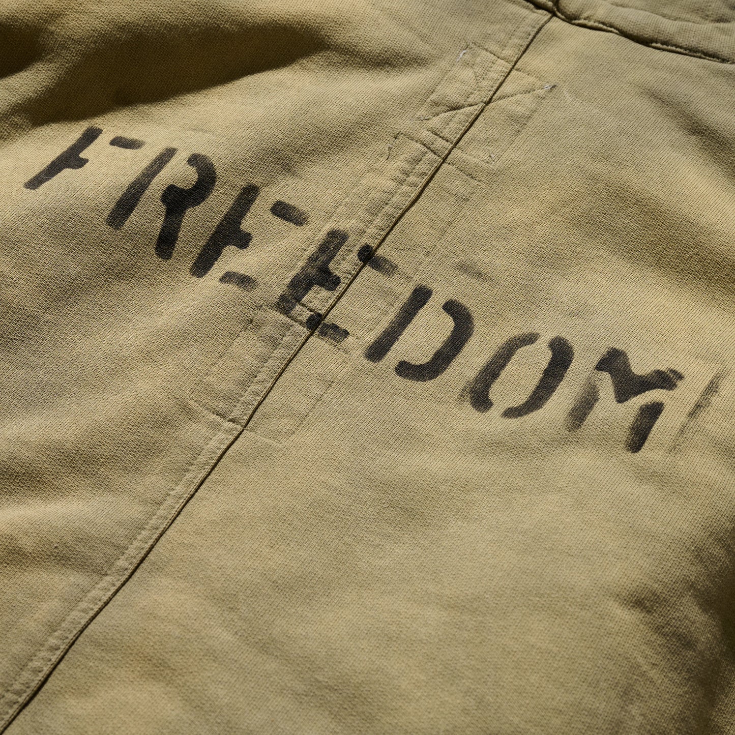 “Freedom & Peace” M51 Sun Faded Sweat Parka + Quilted Liner