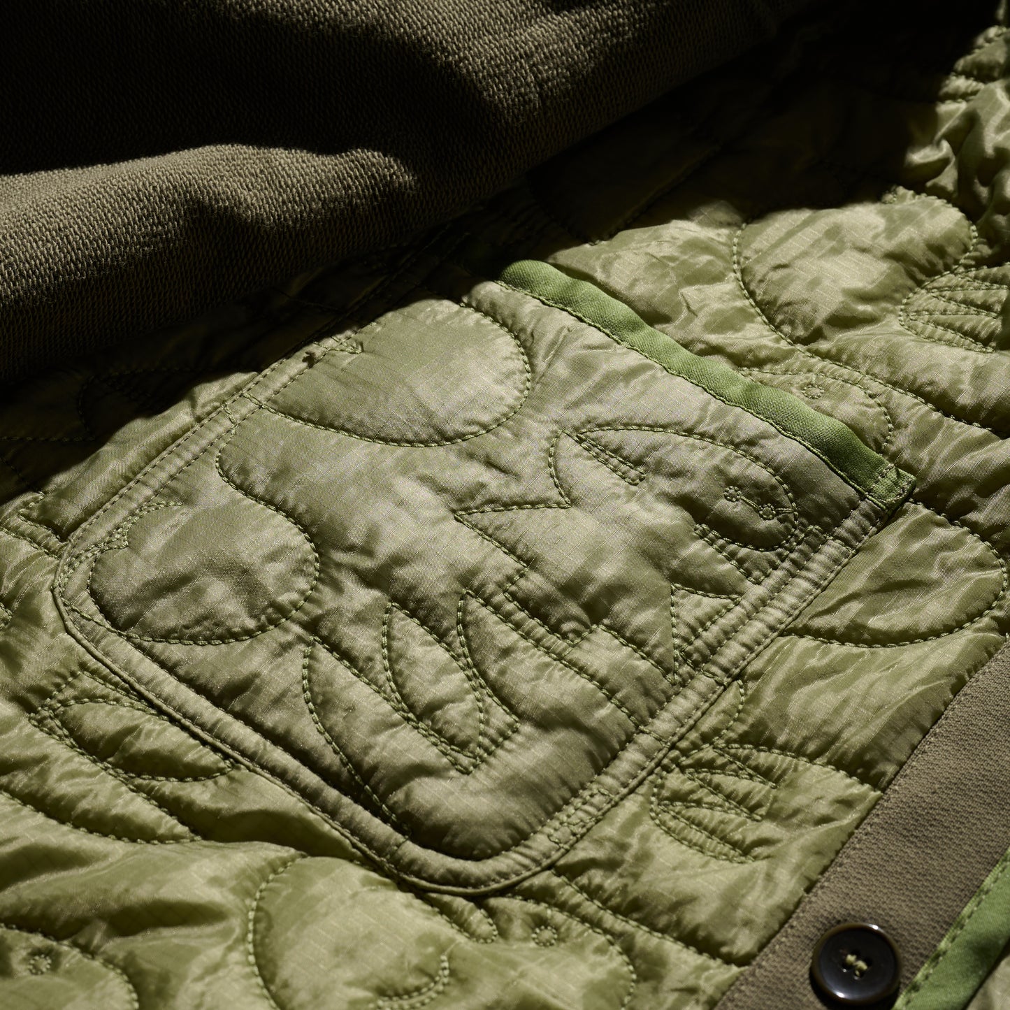“Freedom & Peace” M51 Sun Faded Sweat Parka + Quilted Liner