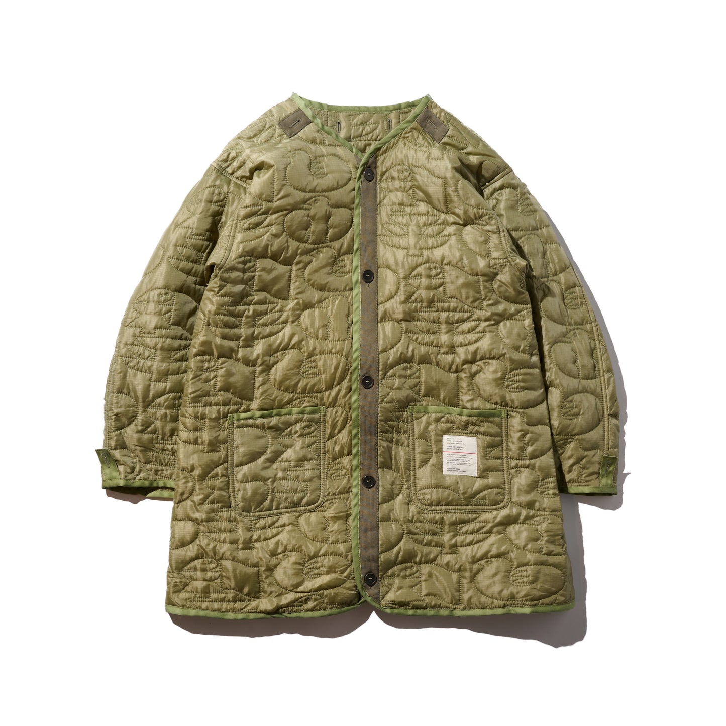 “Freedom & Peace” M51 Sun Faded Sweat Parka + Quilted Liner
