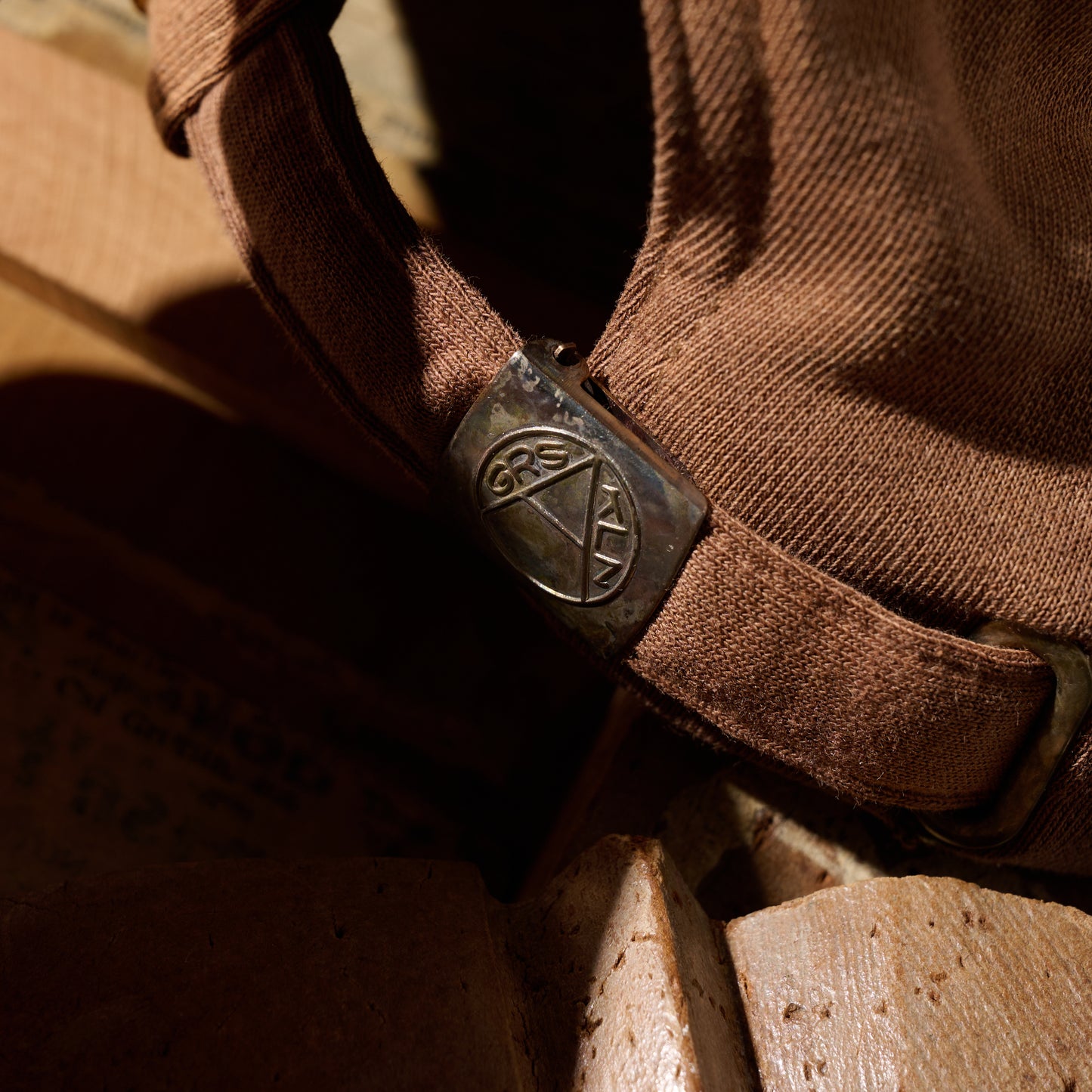 Hand Quilted "Kowloon" Cap / Togo Brown