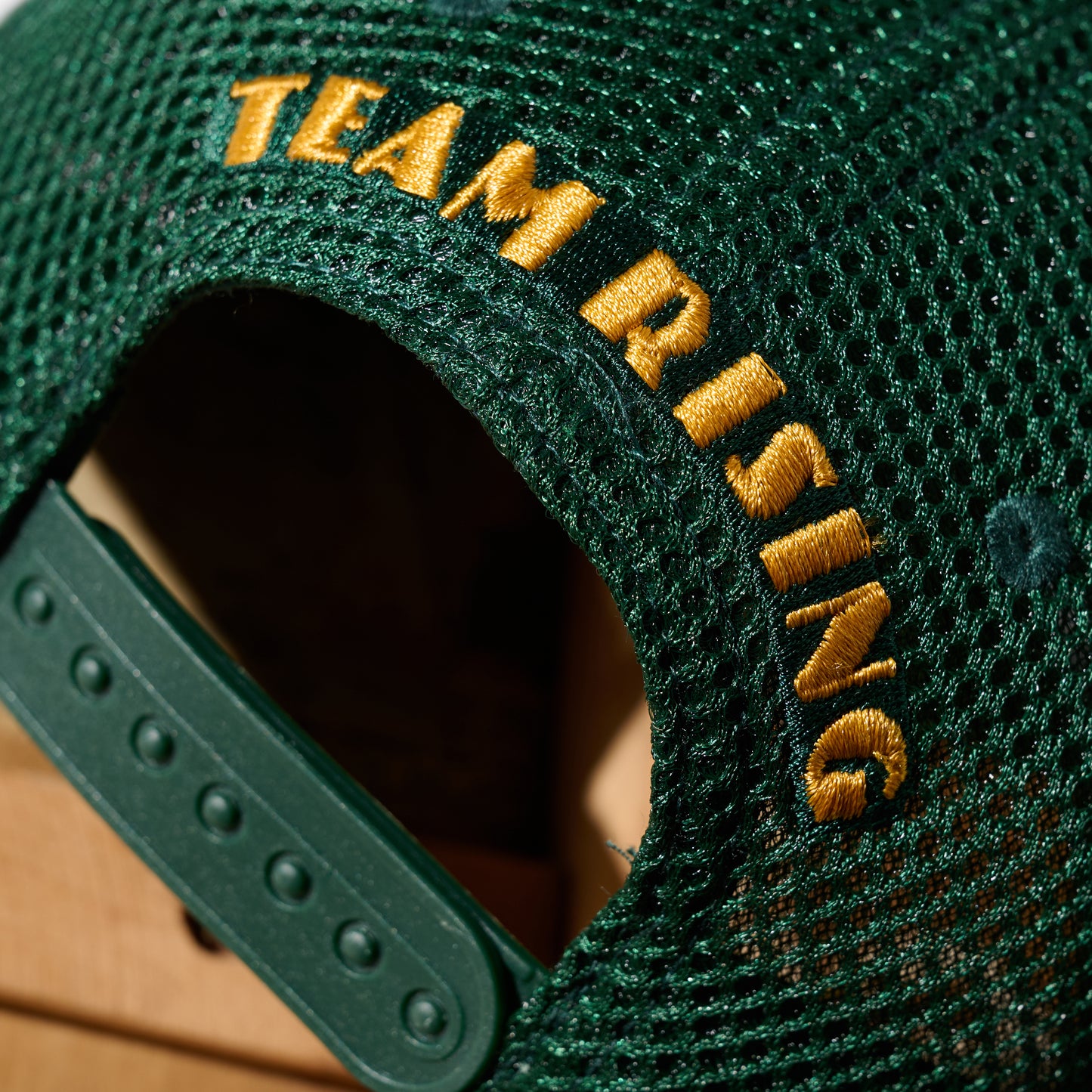 “Shit Year Good People” Racing Cap / Gotland Green