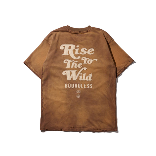 Sun Faded "Kowloon" Tee / Togo Brown