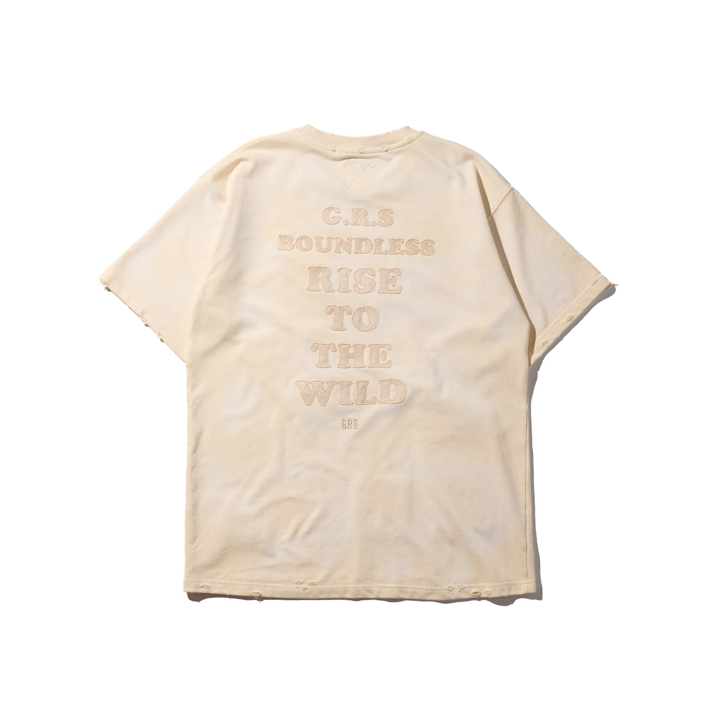 Sun Faded "Kowloon" Tee / Beige