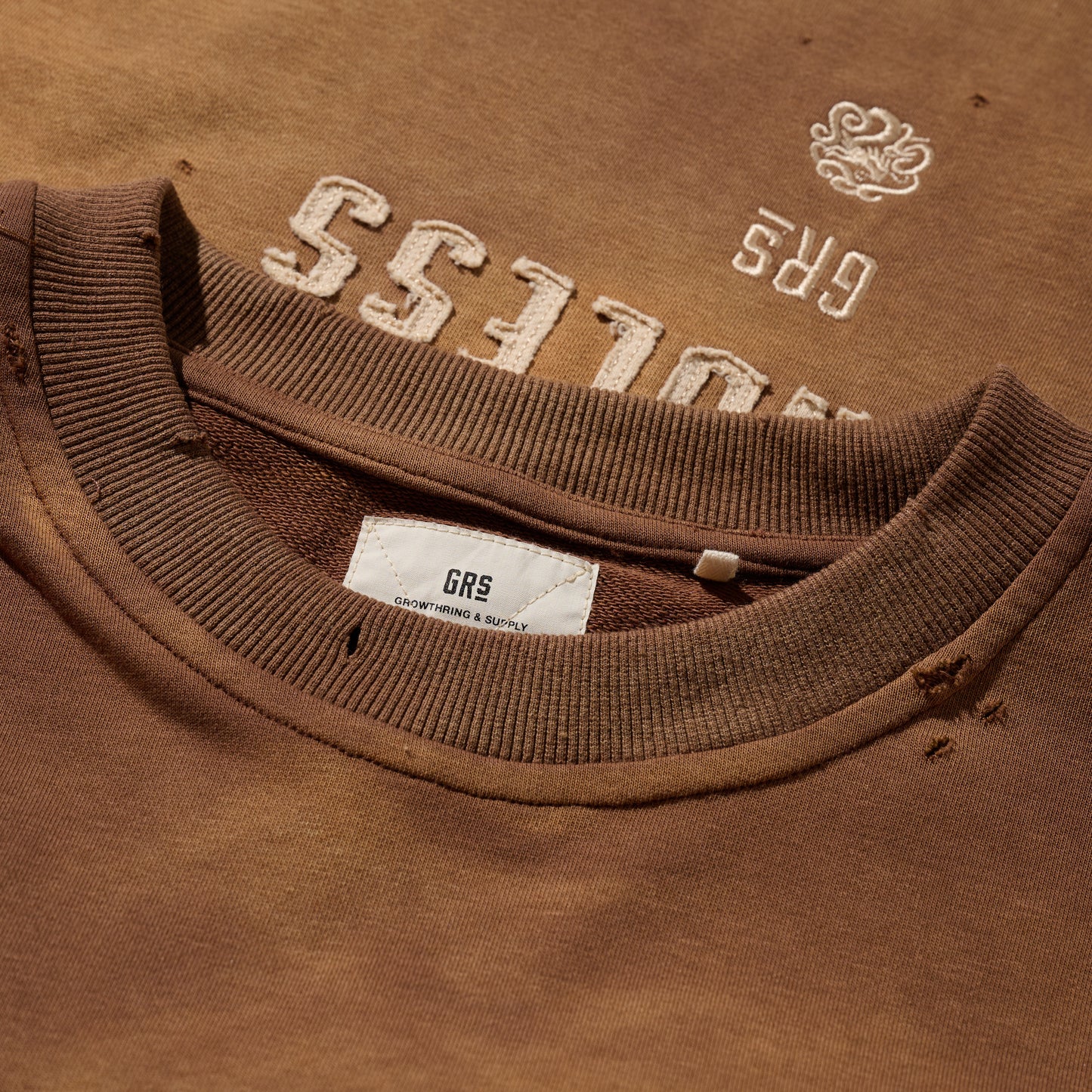 Sun Faded "Kowloon" Tee / Togo Brown