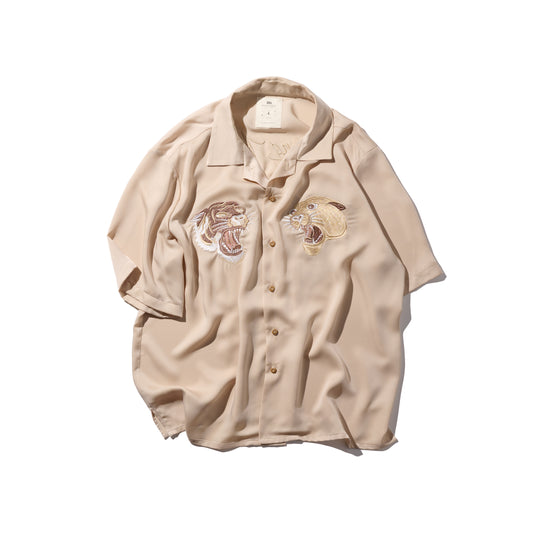 "Haw Par Mansion" Souvenir Shirt / Champagne Gold
