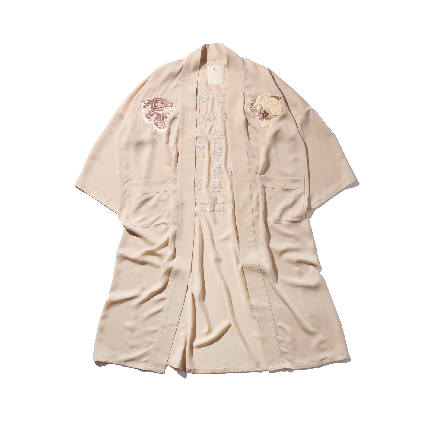 "Haw Par Mansion" Kimono / Champagne Gold