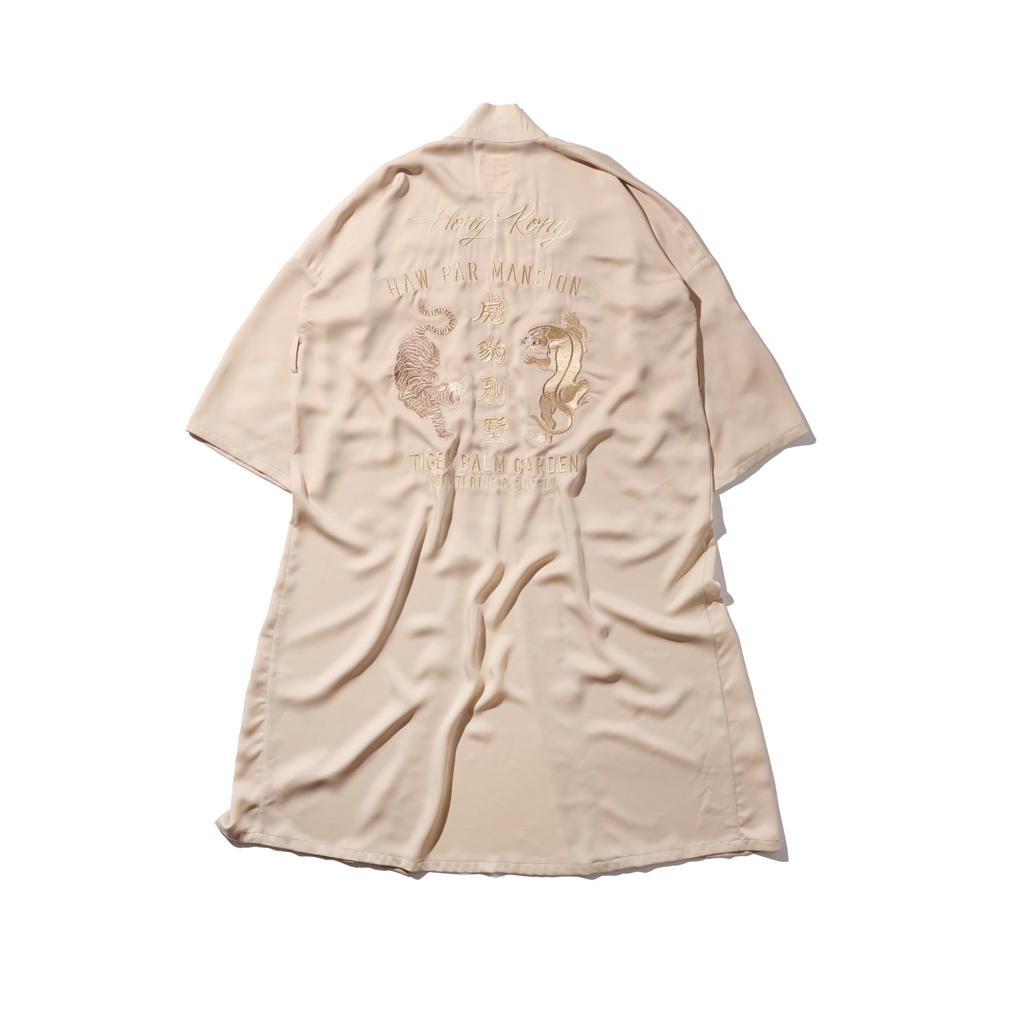 "Haw Par Mansion" Kimono / Champagne Gold