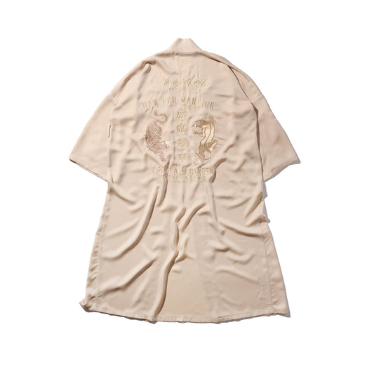 "Haw Par Mansion" Kimono / Champagne Gold