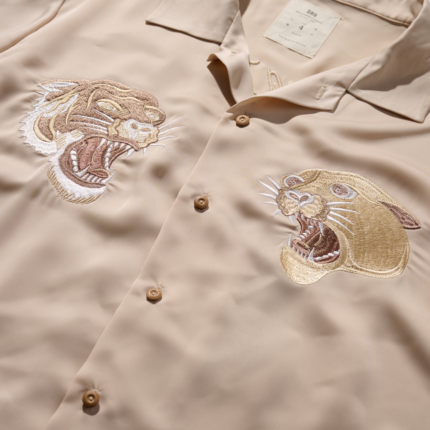 "Haw Par Mansion" Souvenir Shirt / Champagne Gold