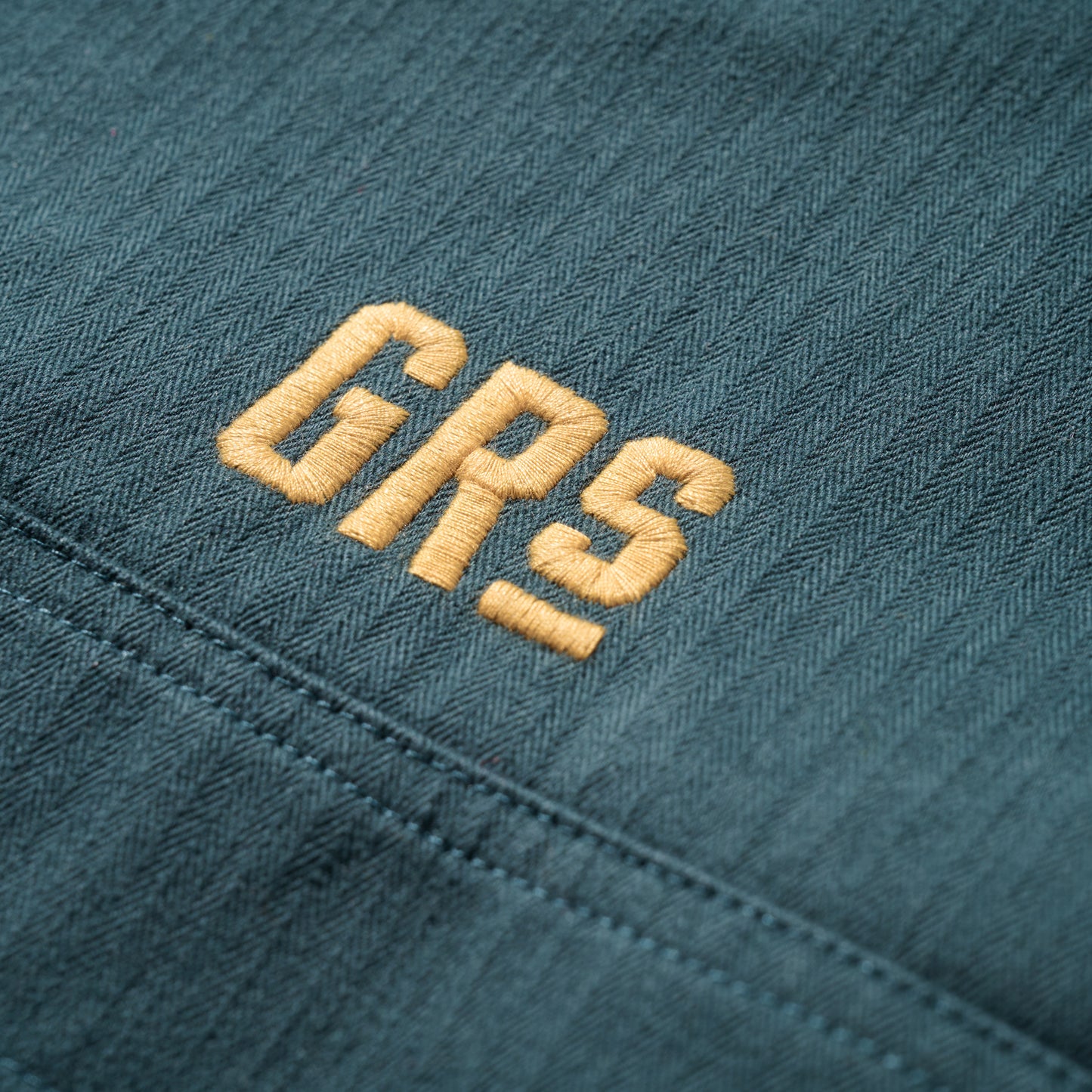 “Shit Year Good People” Mechanic Jacket / Gotland Green