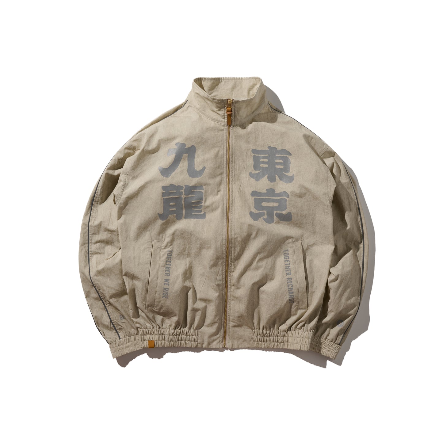 GRS x ChargeSpot Air Cooling Track Jacket / Ecru