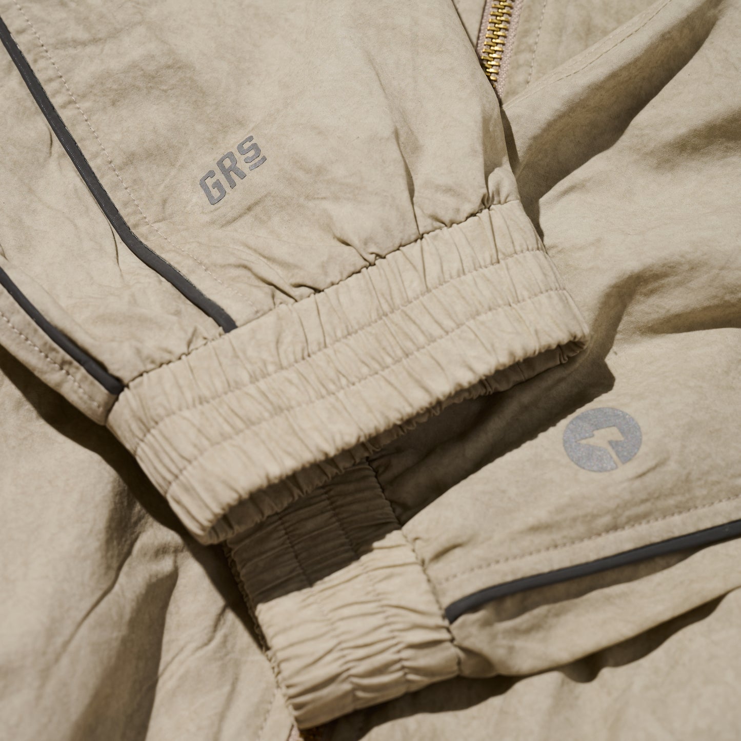 GRS x ChargeSpot Air Cooling Track Jacket / Ecru