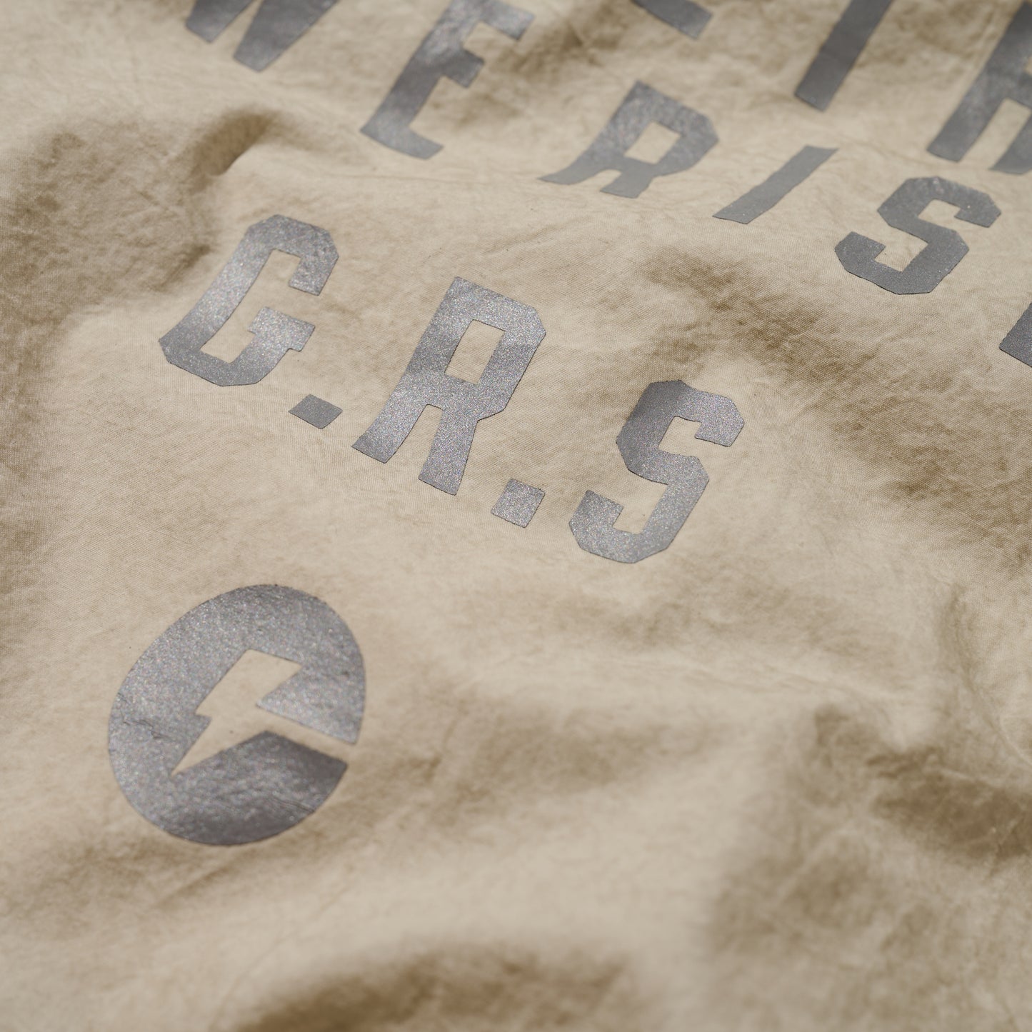 GRS x ChargeSpot Air Cooling Track Jacket / Ecru