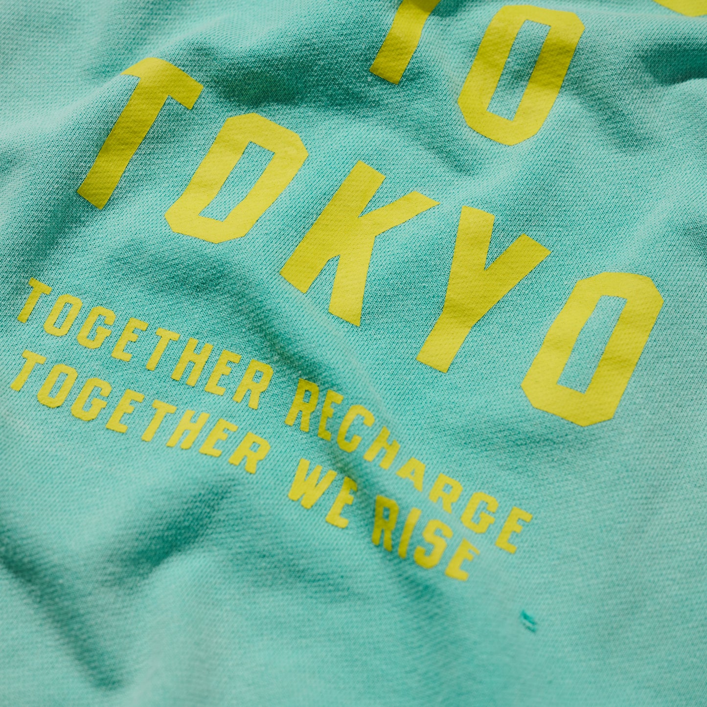 GRS x ChargeSpot Sun Faded “Tokyo” Tee / Turquoise