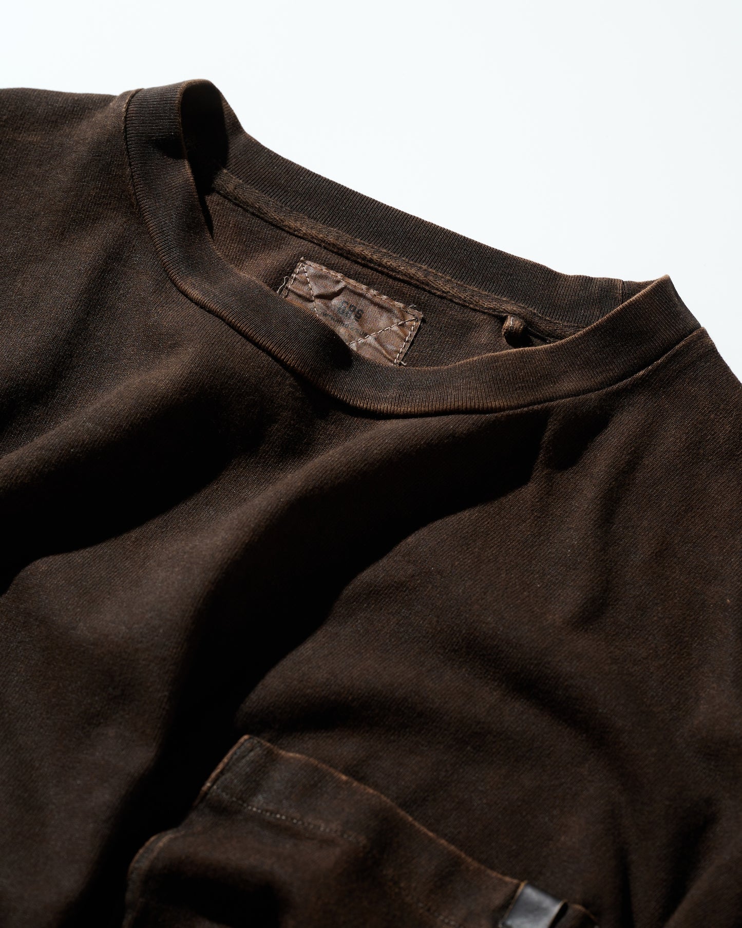 MUD DYEING S/S POCKET BIG TEE