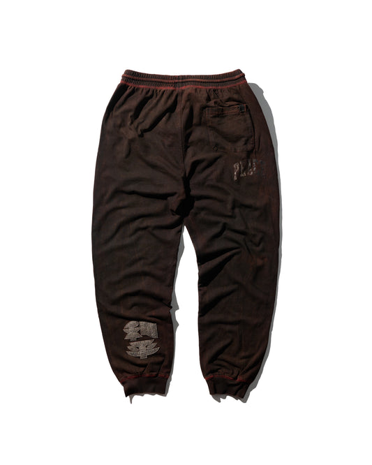MUD DYEING PEACE SWEATPANTS